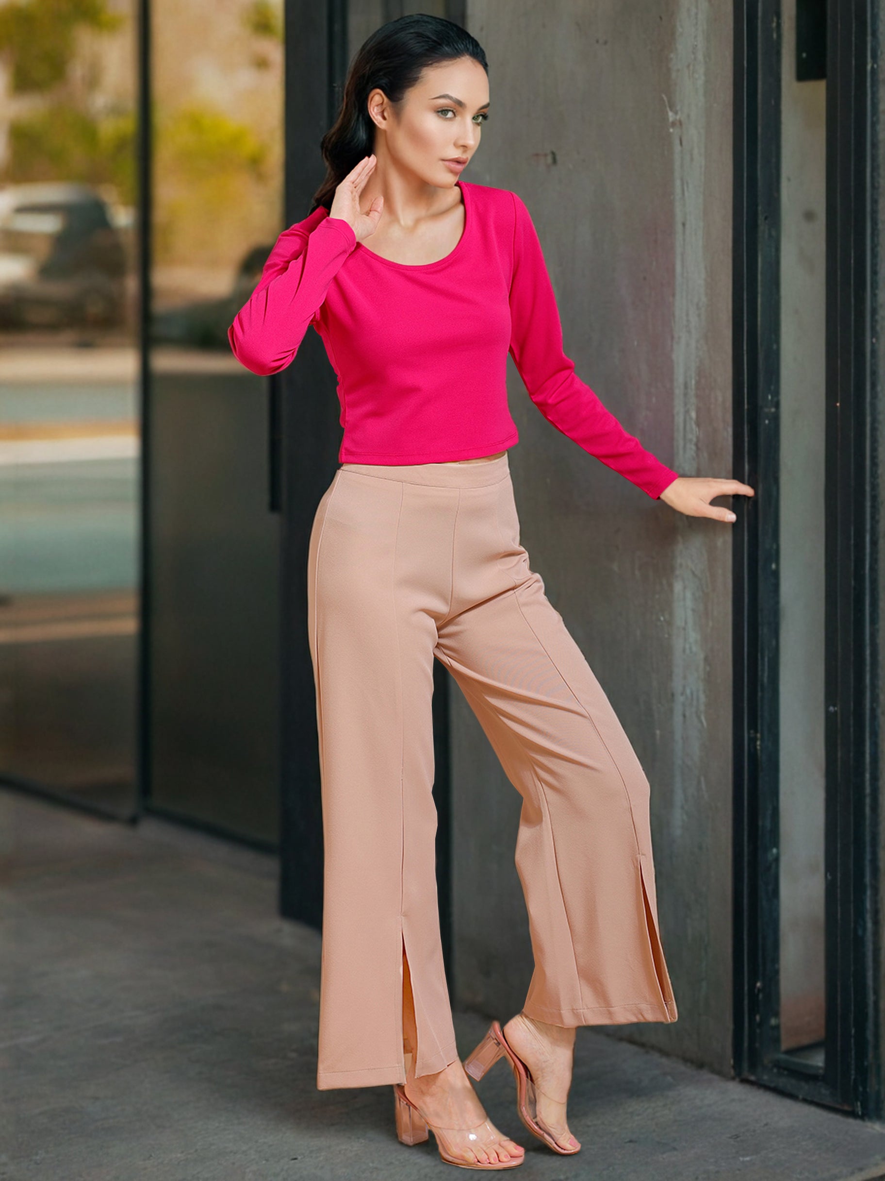 Women's Top With Cris Cross Back