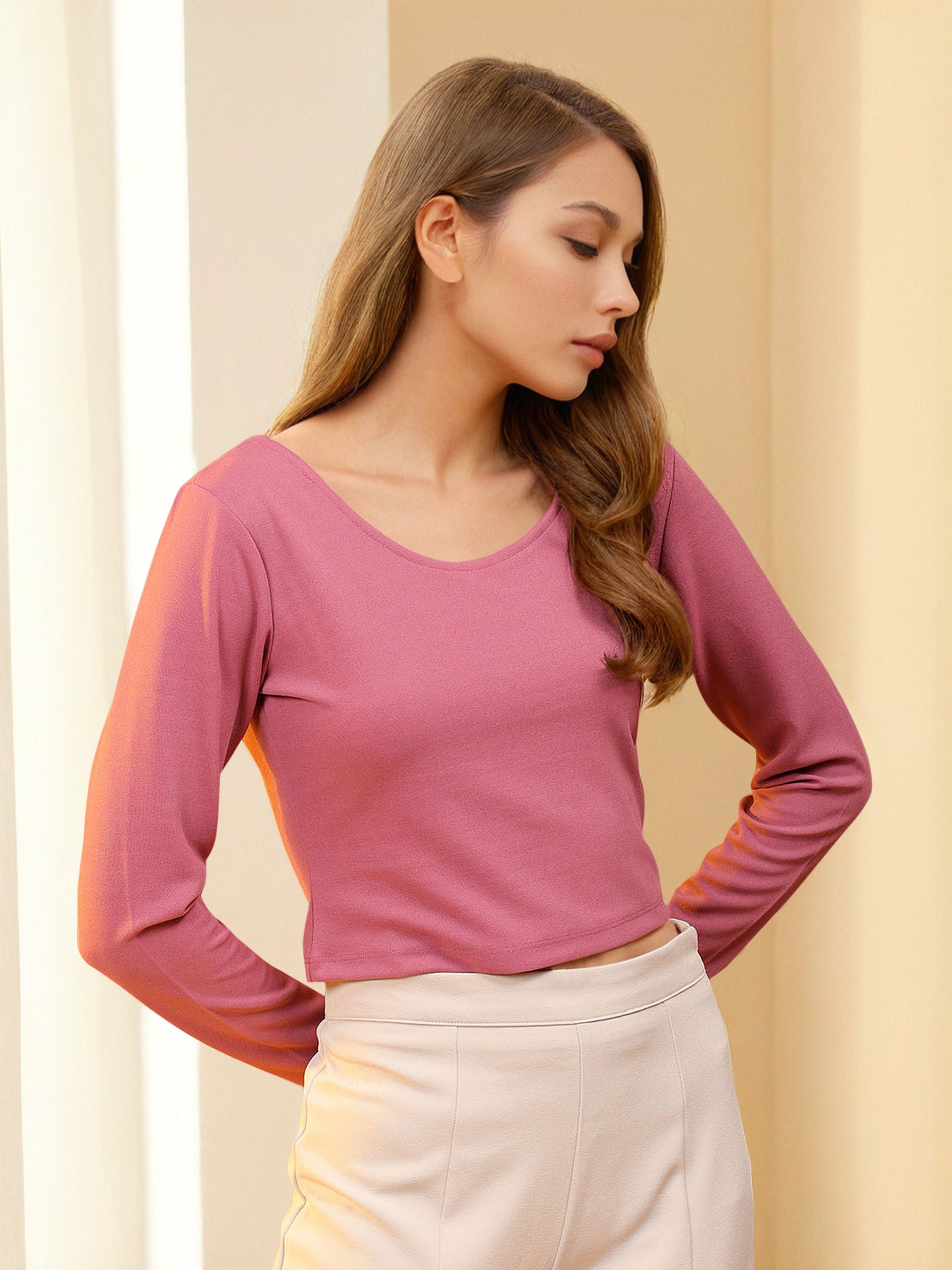 Women's Top With Cris Cross Back