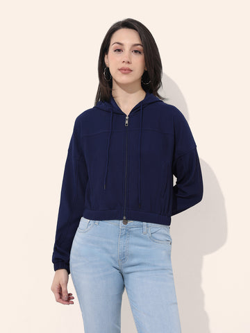 Women's Corduroy Hooded Jacket