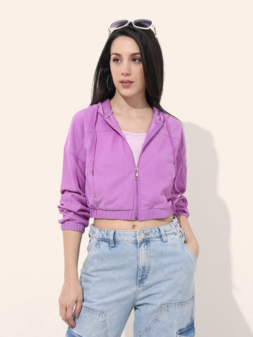 Women's Corduroy Hooded Jacket