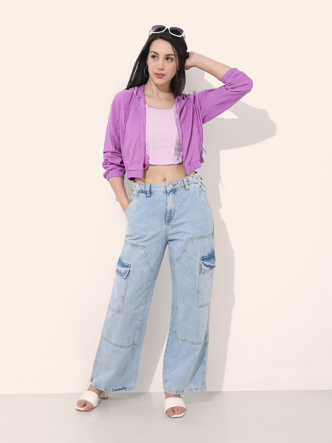 Women's Corduroy Hooded Jacket