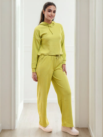 Women's Solid Co-Ords Set