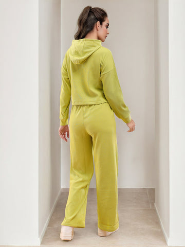 Women's Solid Co-Ords Set