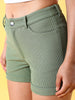 Women's Fitted Corduroy Shorts