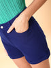 Women's Fitted Corduroy Shorts