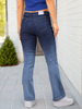 Women's Ombre Bootcut Denim Jeans