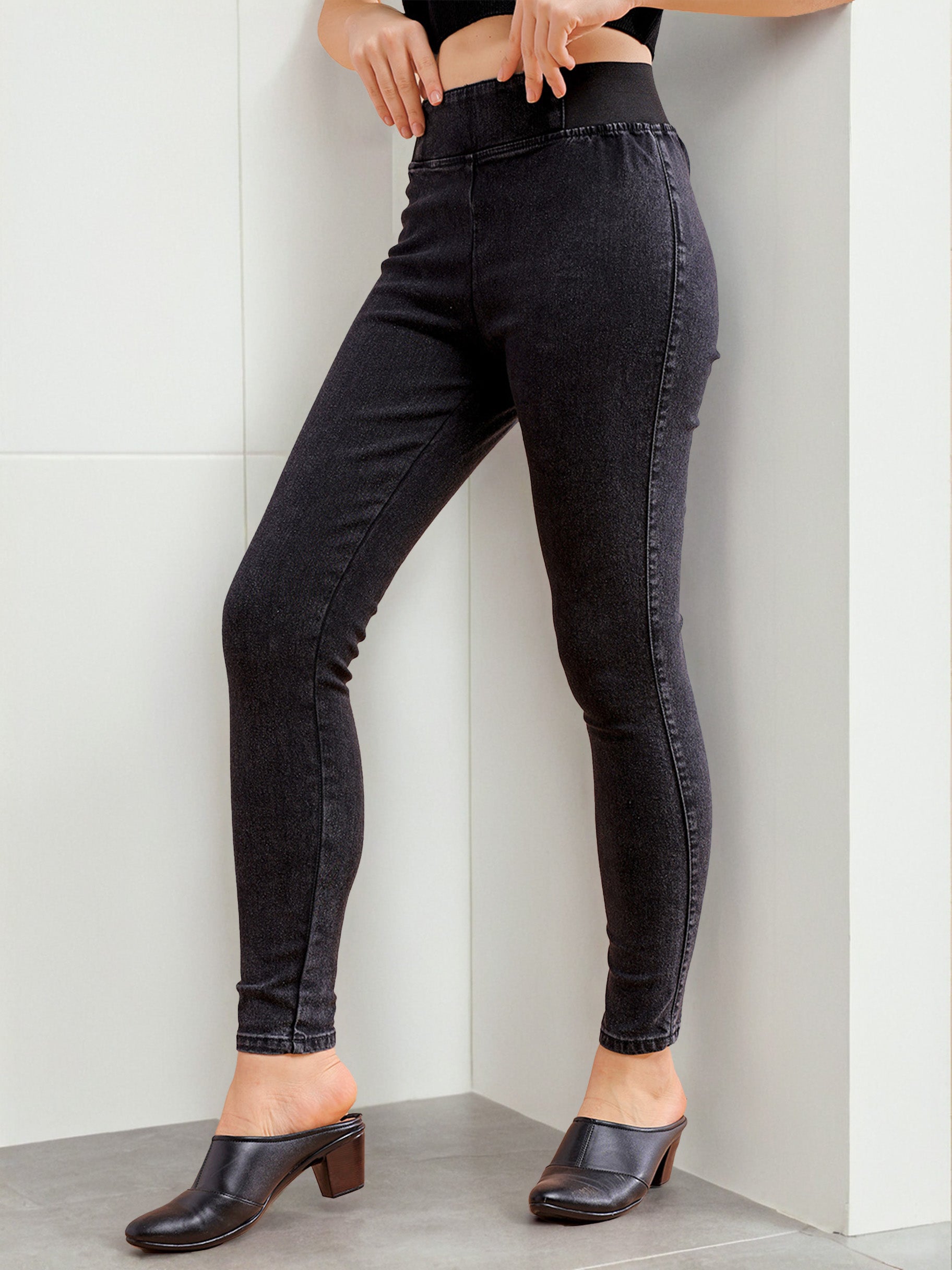 Women's Elasticated Denim Jegging