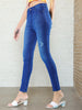Women's Dark Wash Skinny Fit Denim Jeans