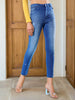 Women's Paint Splash Skinny Fit Denim Jeans