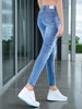 Women's Distressed Slim Fit Jeans