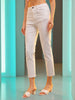 Women's Bleached Straight Fit Denim