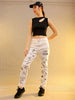 Women's Printed Straight Fit Jeans