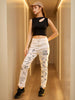 Women's Printed Straight Fit Jeans