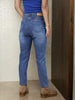 Women's Distressed Straight Fit Jeans