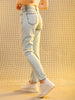 Women's Light Wash Straight Fit Denim Jeans