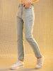 Women's Light Wash Straight Fit Denim Jeans