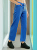 Women's Overdyed Wide Leg Denim Jeans