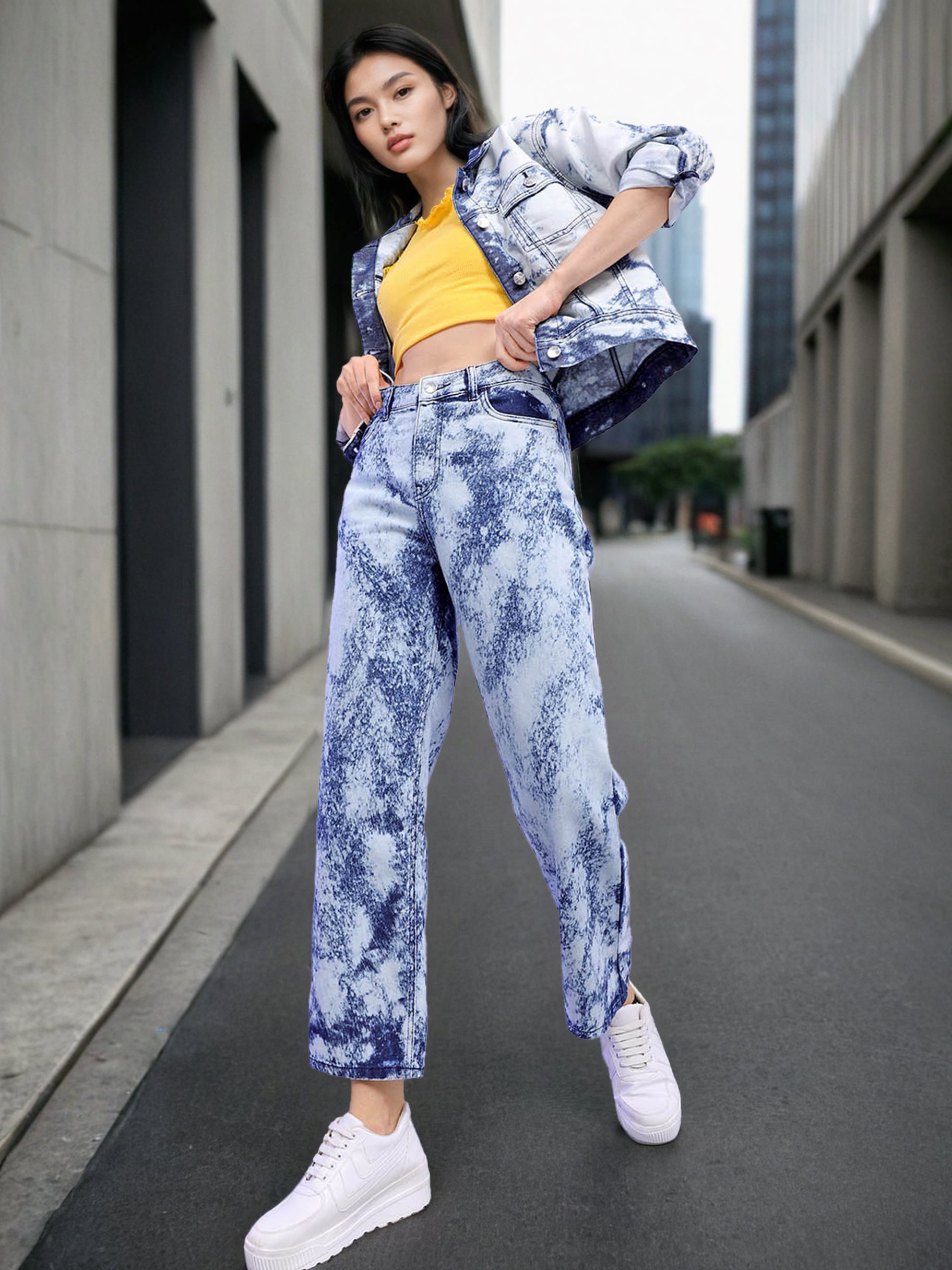 Women's Wide Leg Jeans