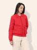 Women's Cargo Pocket Crop Winter Jacket