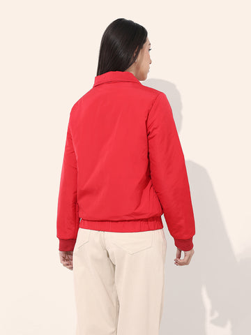 Women's Cargo Pocket Crop Winter Jacket