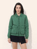 Women's Cargo Pocket Crop Winter Jacket
