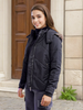 Women's Quilted Jacket With Fur Insert