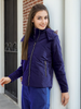 Women's Quilted Jacket With Fur Insert