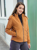 Women's Quilted Jacket With Fur Insert