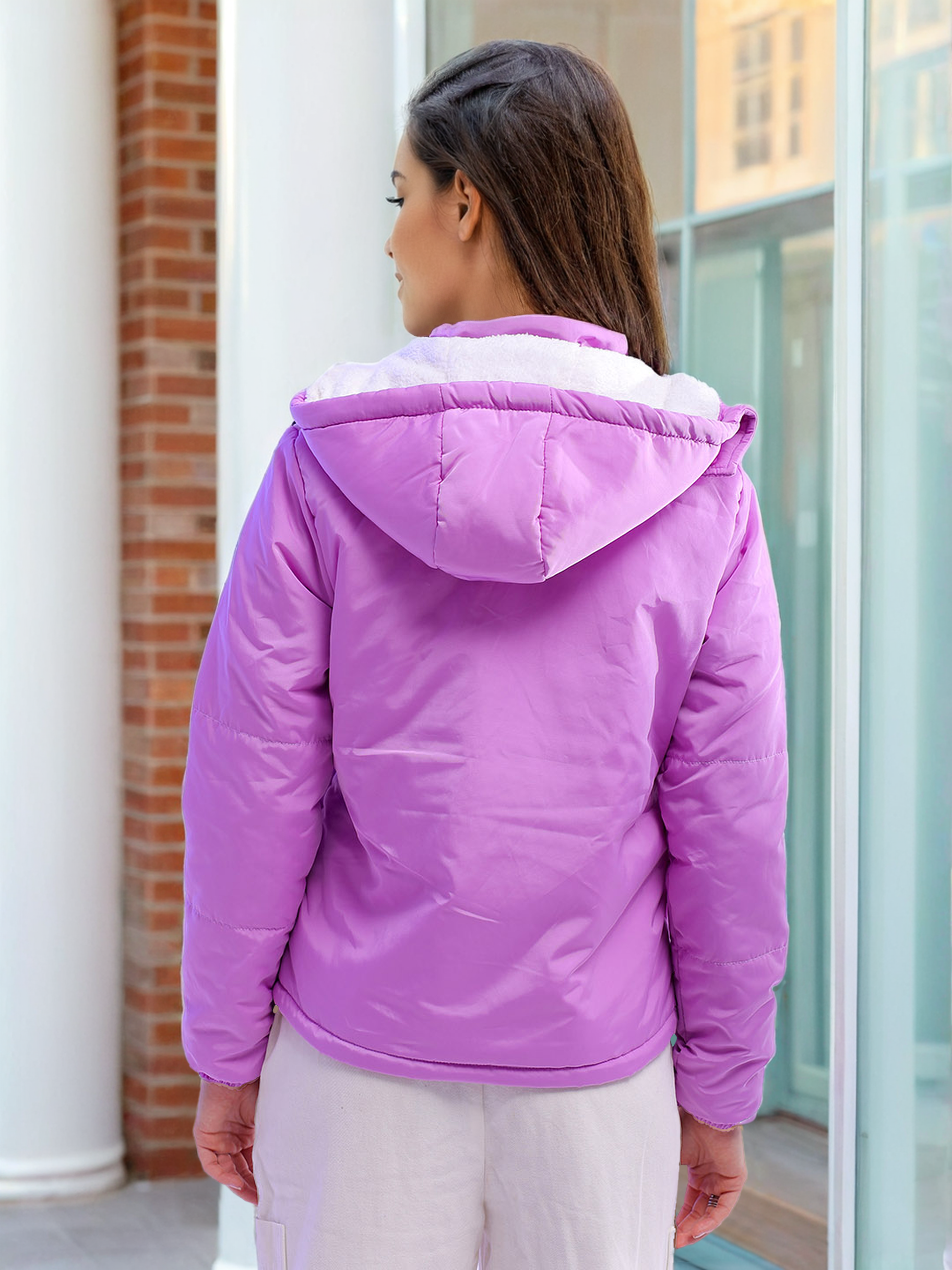 Women's Winter Crop Jacket