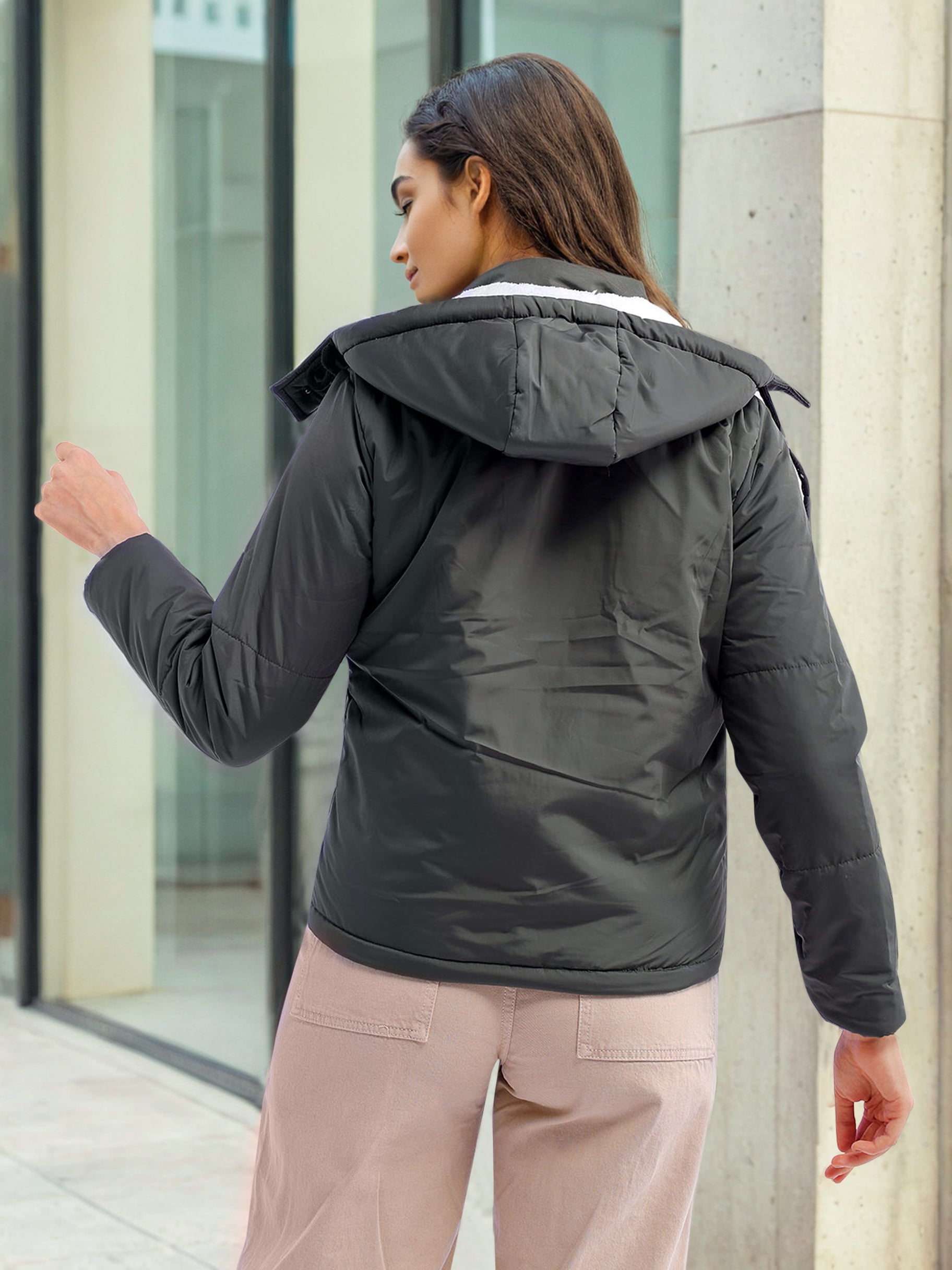 Women's Winter Crop Jacket
