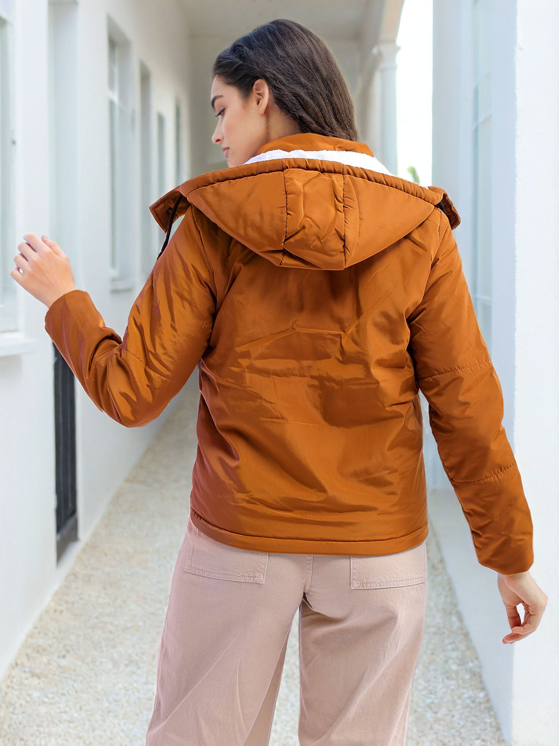 Women's Winter Crop Jacket