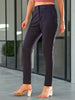 Women's Solid Tapered Pant