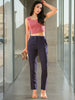 Women's Solid Tapered Pant