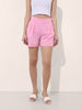 Women's Solid Flared Shorts