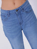 Women's Blue Straight Fit Casual Jeans