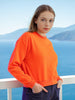 Women's Solid Regular Fit Sweatshirt