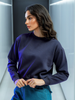 Women's Solid Regular Fit Sweatshirt