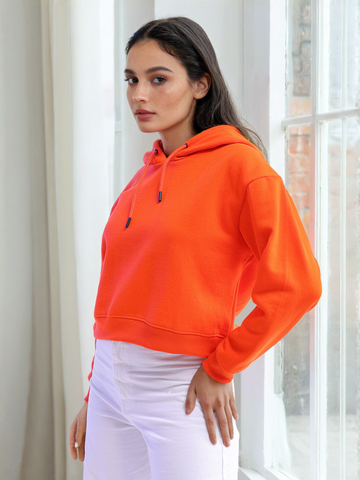 Women's Solid Regular Fit Sweatshirt