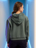 Women's Solid Regular Fit Sweatshirt