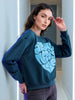 Women's Solid Regular Fit Sweatshirt
