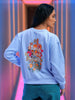 Women's Back Printed Regular Fit Sweatshirt