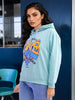 Women's Printed Regular Fit Sweatshirt