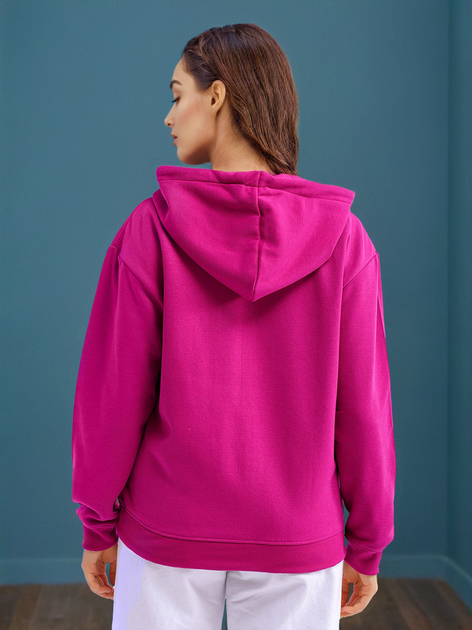 Women's Printed Regular Fit Sweatshirt