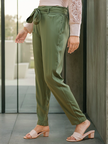 Women's Solid Trouser