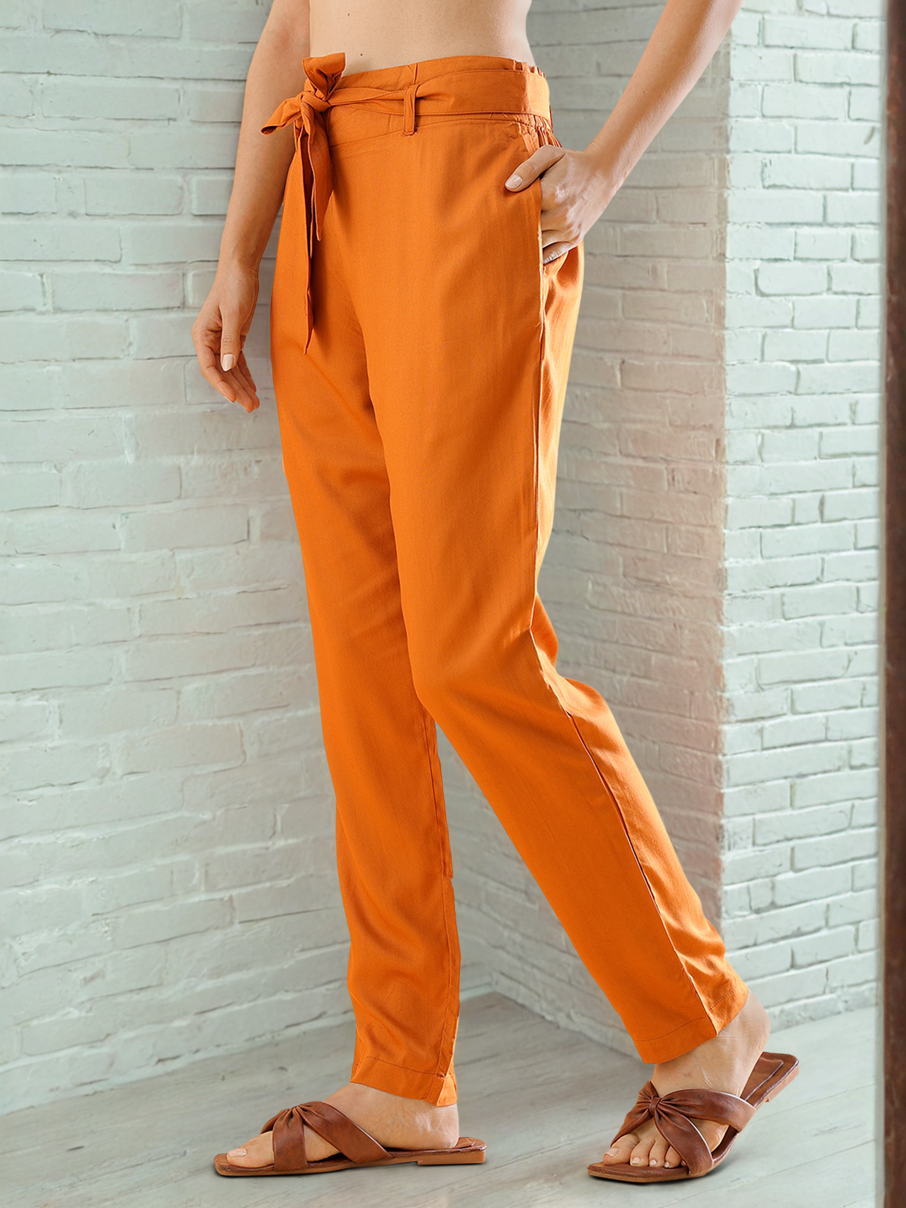 Women's Solid Trouser