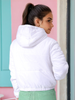 Women's Crop Jacket With Hood