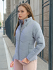 Women's High Neck Zip Front Puffer Jacket