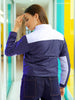 Women's Colorblock High Neck Jacket