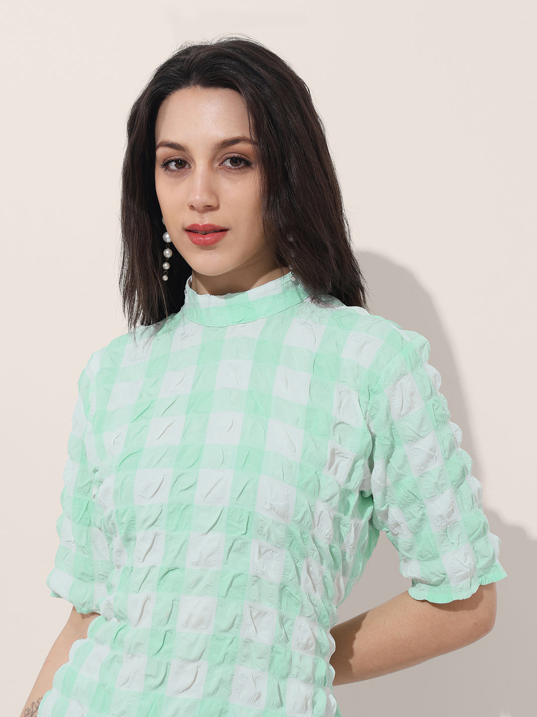 Freehand Women Fitted Textured Bodycon Dress