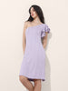 Freehand Women Fitted Textured One Shoulder Dress